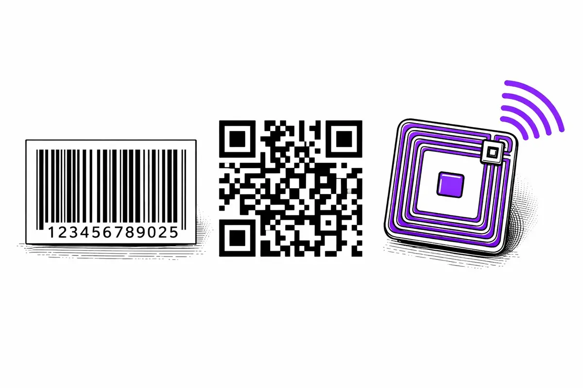 Cover Image for RFID vs Barcode vs QR Code: Which Technology Fits Your Business?