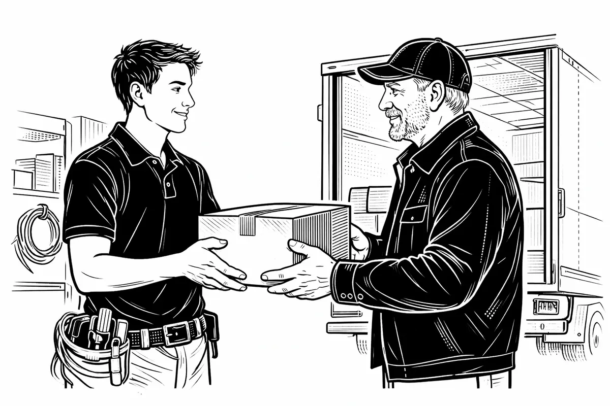 Cover Image for Receiving in a Trades Business: Process, Checklist, and Common Mistakes