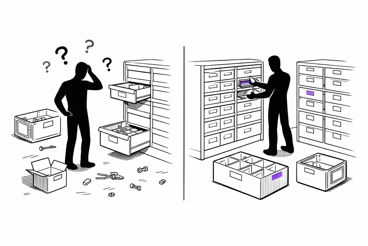 Cover Image for Warehouse Location Numbering in the Trades: The Z-R-E-F Schema Step by Step