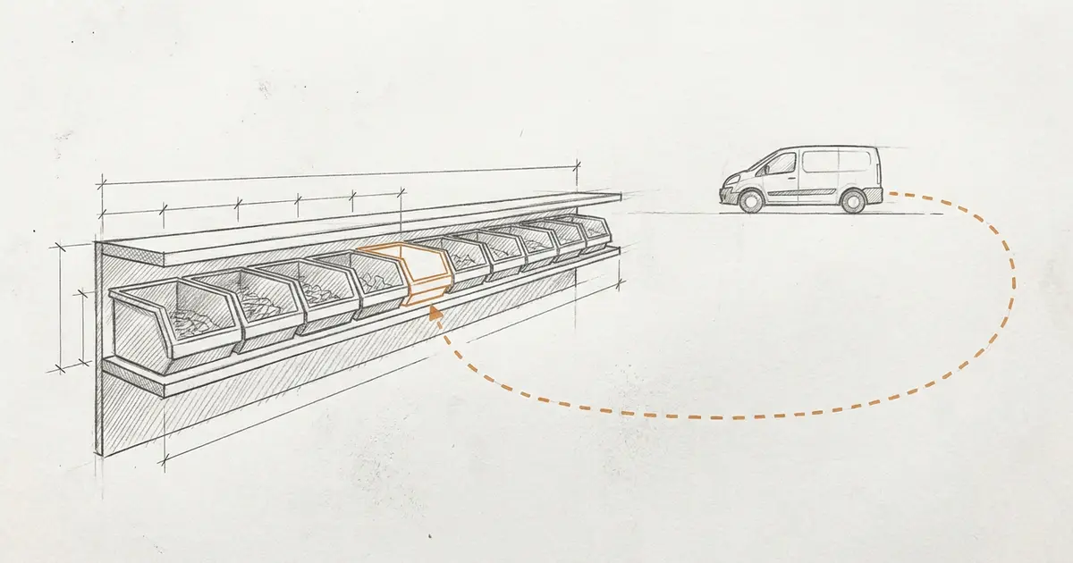 Cover Image for Verbrauchsmaterial im Handwerk: Warum das Lager immer leer ist (und was wirklich hilft)